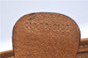 Authentic GUCCI Micro GG PVC Leather Clutch Hand Bag Purse Brown J9574