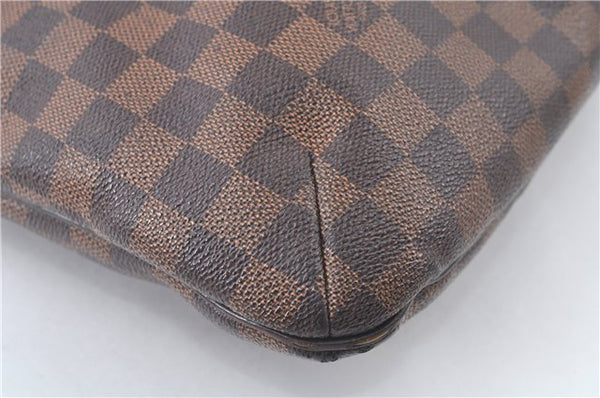 Auth Louis Vuitton Damier Bloomsbury PM Shoulder Cross Bag N42251 Junk J9575