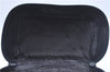 Authentic GUCCI Horsebit Vanity Bag Pouch Purse Suede Leather Navy Junk J9576