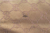 Authentic GUCCI Abbey Shoulder Tote Bag GG Canvas Leather 141472 Gold Pink J9578