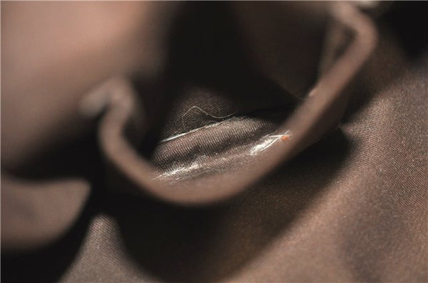 Authentic GUCCI Abbey Shoulder Tote Bag GG Canvas Leather 141472 Gold Pink J9578