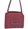 Authentic GUCCI Shoulder Hand Bag Purse Nylon Leather Red Junk J9582