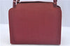 Authentic GUCCI Shoulder Hand Bag Purse Nylon Leather Red Junk J9582