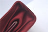 Authentic GUCCI Shoulder Hand Bag Purse Nylon Leather Red Junk J9582