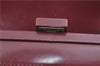 Authentic GUCCI Shoulder Hand Bag Purse Nylon Leather Red Junk J9582
