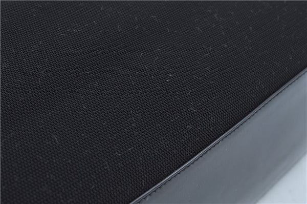 Authentic GUCCI Shoulder Bag Purse Nylon Leather 0013297 Black J9584