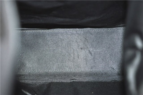 Authentic GUCCI Shoulder Bag Purse Nylon Leather 0013297 Black J9584