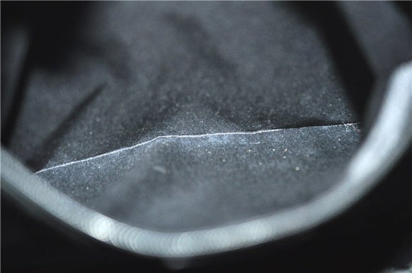 Authentic GUCCI Shoulder Bag Purse Nylon Leather 0013297 Black J9584