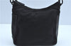 Authentic GUCCI Shoulder Hand Bag Purse Nylon Leather 0013766 Black J9586
