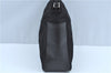 Authentic GUCCI Shoulder Hand Bag Purse Nylon Leather 0013766 Black J9586