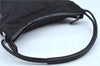 Authentic GUCCI Shoulder Hand Bag Purse Nylon Leather 0013766 Black J9586