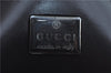 Authentic GUCCI Shoulder Hand Bag Purse Nylon Leather 0013766 Black J9586