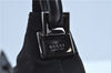 Authentic GUCCI Shoulder Hand Bag Purse Nylon Leather 0013766 Black J9586