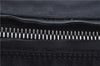 Authentic GUCCI Shoulder Hand Bag Purse Nylon Leather 0013766 Black J9586