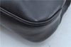 Authentic GUCCI Backpack GG Canvas Leather 0030249 Black J9587