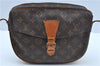 Authentic Louis Vuitton Monogram Jeune Fille MM M51226 Shoulder Cross Bag J9588