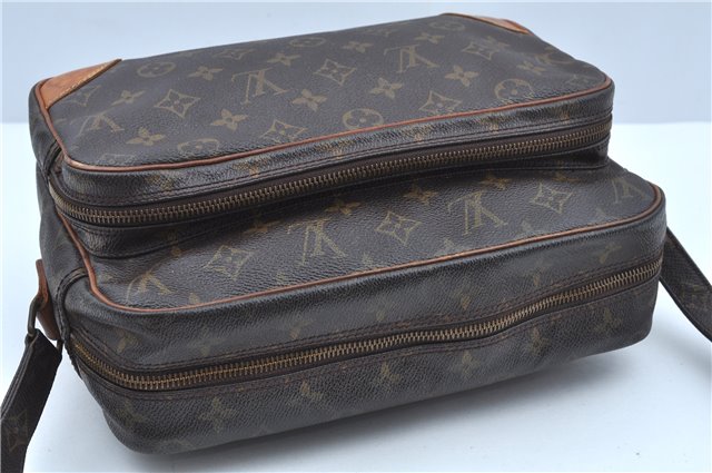 Authentic Louis Vuitton Monogram Nile Shoulder Cross Bag M45244 LV Junk J9589