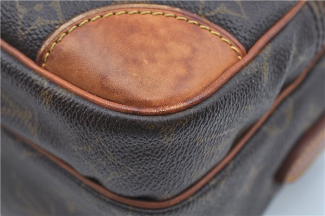 Authentic Louis Vuitton Monogram Nile Shoulder Cross Bag M45244 LV Junk J9589