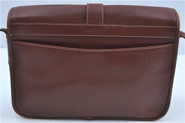 Authentic GUCCI Shoulder Cross Body Bag Logo Canvas Leather Khaki Junk J9591