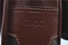 Authentic GUCCI Shoulder Cross Body Bag Logo Canvas Leather Khaki Junk J9591