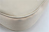 Authentic GUCCI Shoulder Cross Body Bag Purse Leather Nylon 0013341 Ivory J9593