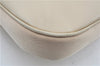 Authentic GUCCI Shoulder Cross Body Bag Purse Leather Nylon 0013341 Ivory J9593