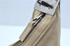 Authentic GUCCI Shoulder Cross Body Bag Purse Leather Nylon 0013341 Ivory J9593