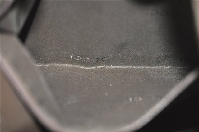 Authentic GUCCI Shoulder Cross Body Bag Purse Leather Nylon 0013341 Ivory J9593