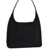 Authentic GUCCI Vintage Shoulder Hand Bag Suede Leather 0013192 Black Junk J9594