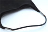 Authentic GUCCI Vintage Shoulder Hand Bag Suede Leather 0013192 Black Junk J9594