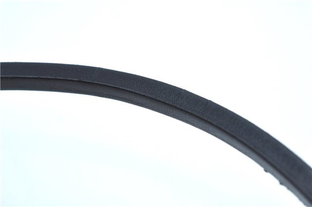 Authentic GUCCI Vintage Shoulder Hand Bag Suede Leather 0013192 Black Junk J9594