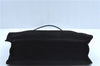 Authentic GUCCI Vintage Shoulder Hand Bag Suede Leather 0013192 Black Junk J9594
