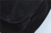 Authentic GUCCI Vintage Shoulder Hand Bag Suede Leather 0013192 Black Junk J9594