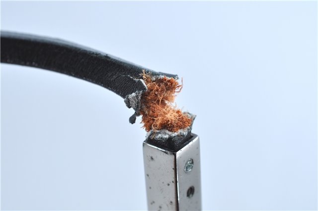 Authentic GUCCI Vintage Shoulder Hand Bag Suede Leather 0013192 Black Junk J9594