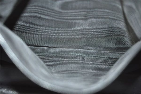 Authentic GUCCI Vintage Shoulder Hand Bag Suede Leather 0013192 Black Junk J9594