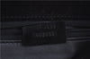 Authentic GUCCI Vintage Shoulder Hand Bag Suede Leather 0013192 Black Junk J9594