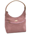 Authentic GUCCI Shoulder Hand Bag Purse Suede Leather 0013386 Pink J9598