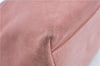 Authentic GUCCI Shoulder Hand Bag Purse Suede Leather 0013386 Pink J9598