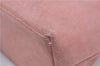Authentic GUCCI Shoulder Hand Bag Purse Suede Leather 0013386 Pink J9598
