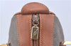 Authentic GUCCI Micro GG Boston Hand Bag Purse PVC Leather Gray Junk J9604