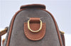 Authentic GUCCI Micro GG Boston Hand Bag Purse PVC Leather Gray Junk J9604