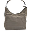Authentic GUCCI Shoulder Hand Bag Purse Nylon Leather 000602 Beige Gray J9605