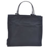 Authentic GUCCI Hand Bag Purse Nylon 0021025 Black J9606