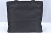 Authentic GUCCI Hand Bag Purse Nylon 0021025 Black J9606