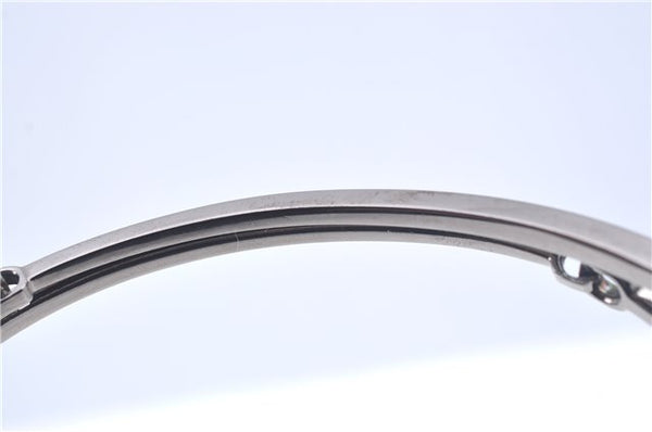 Authentic GUCCI Hand Bag Purse Nylon 0021025 Black J9606