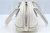 Authentic GUCCI SherryLine Princy Ribbon Shoulder Bag Leather 161720 Ivory J9613