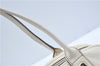 Authentic GUCCI SherryLine Princy Ribbon Shoulder Bag Leather 161720 Ivory J9613