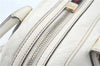 Authentic GUCCI SherryLine Princy Ribbon Shoulder Bag Leather 161720 Ivory J9613