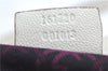 Authentic GUCCI SherryLine Princy Ribbon Shoulder Bag Leather 161720 Ivory J9613