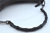 Authentic GUCCI Vintage Bamboo Shoulder Bag Purse Leather 0000531 Brown J9615
